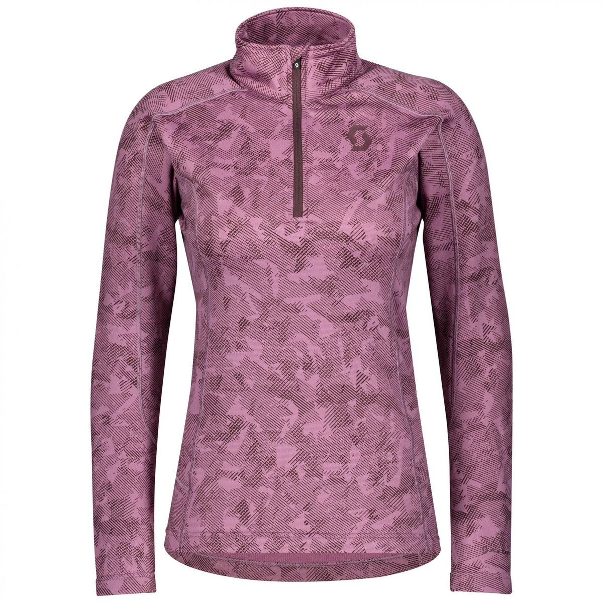 Pink Long-sleeved Pullover T-Shirt M840