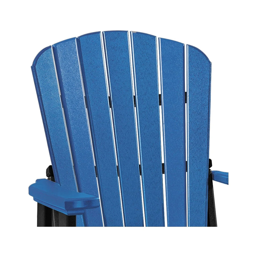 Blue Black Resin Swivel Glider D981442