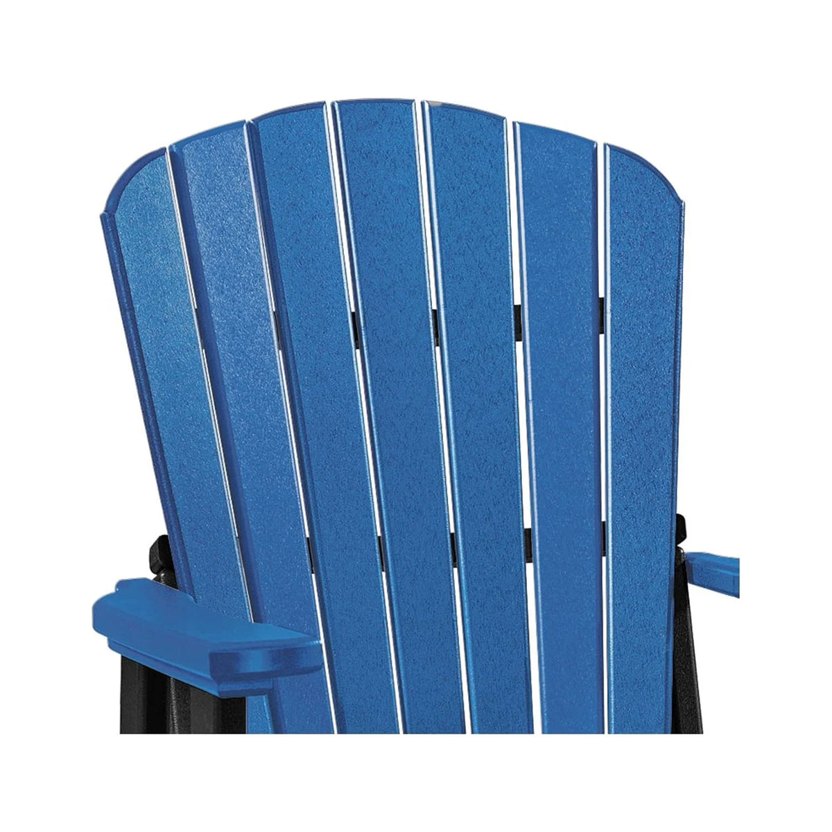 Blue Black Resin Swivel Glider D981442