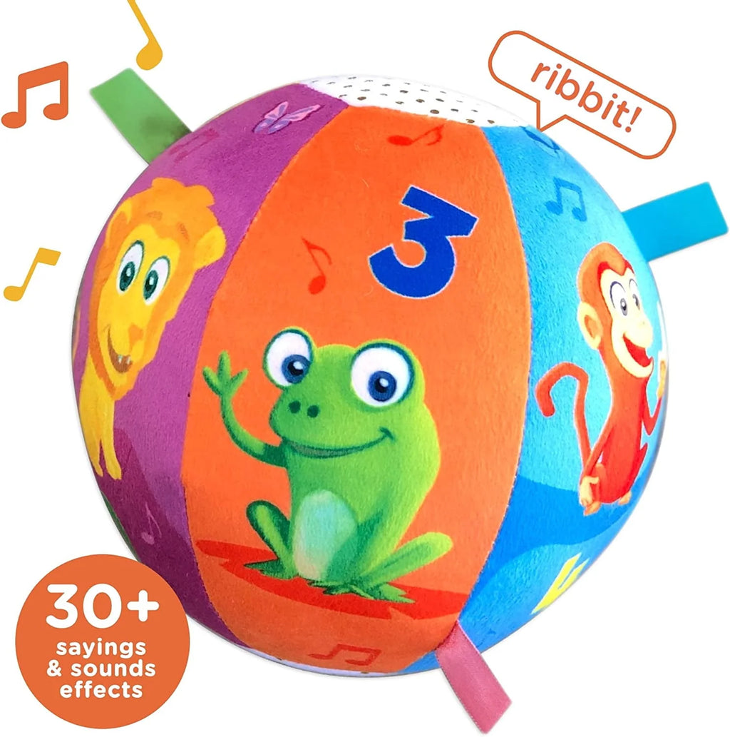 Plush Baby Ball with Music and Sound Effects J431814