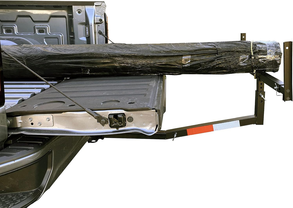 Hitch Mount Pick Up Truck Bed Extender, Black, 37 x 19 x 3 inches, Pack of 2 L99686