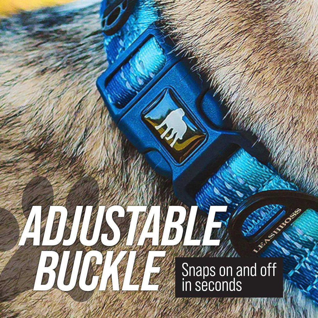Patterned Fabric Martingale Dog Collar I9657