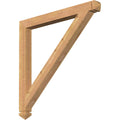 Traditional Arts u0026 Crafts Smooth Bracket, Western Red Cedar A317681