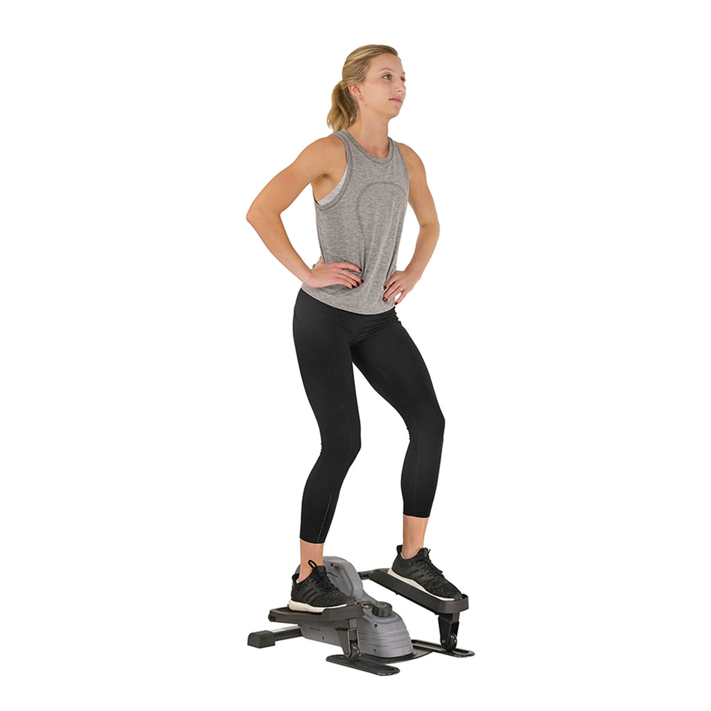 Compact Magnetic Standing Elliptical Machine with Handlebars U624