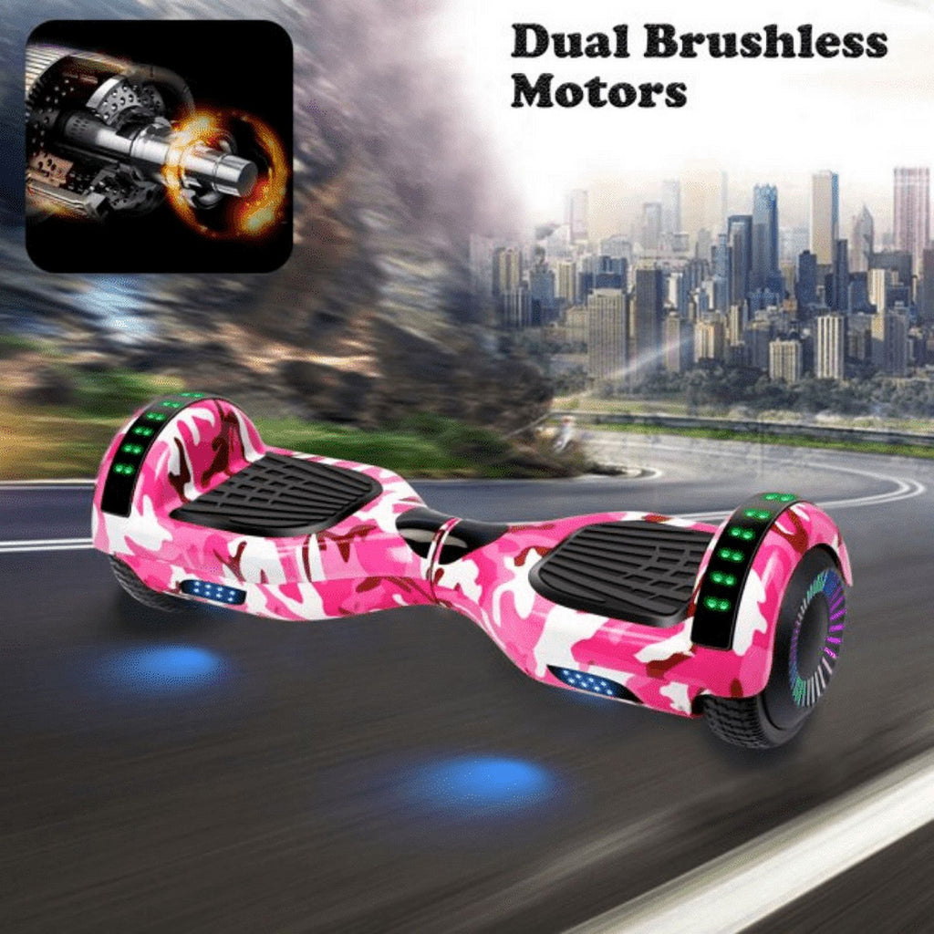 6.5'' Self Balancing Electric Scooter with Bluetooth Speaker and Lights B96797