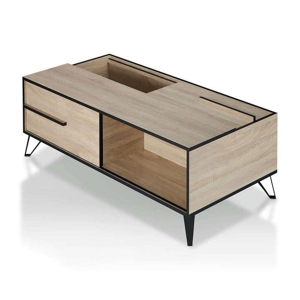 Modern Wood Storage Coffee Table G679334